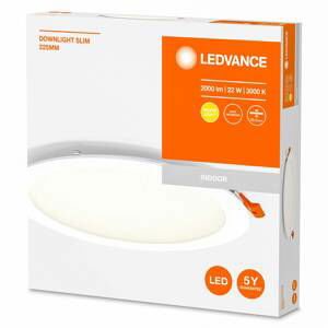 LEDVANCE LEDVANCE Recess Slim LED zapuštěné Ø22cm 3000K