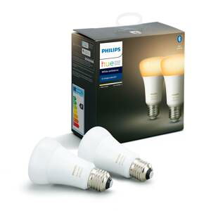 Philips Hue Philips Hue White Ambiance E27 6W, sada 2ks