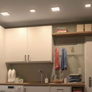 Paulmann Paulmann LED panel Areo 3000K hranatý 17,5 cm bílá