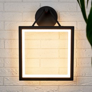 Lucande Venkovní LED osvětlení Mirco, hranaté, IP65