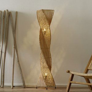 Woru Stojací lampa Marco, otočená, 150 cm