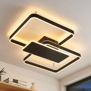 Lucande Lucande Kadira LED stropní světlo 80 cm černá