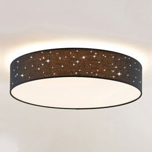 Lindby Lindby Ellamina LED stropní světlo, 60 cm, černé