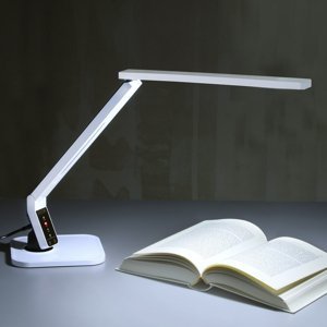 Lindby Velmi moderní LED stolní lampa Eleni, bílá