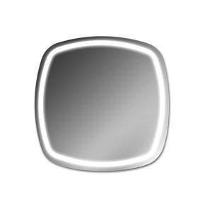 In-Design Zrcadlo SmoothLine - bez rámu, s LED osvětlením Rozměry zrcadla (mm): 600x800, Vypínač: Bez vypínače