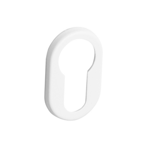 In-Design Rozeta pod kliku 1UOR pro BB/PZ klíč bílá Provedení rozety: rozeta PZ - fabkový klíč