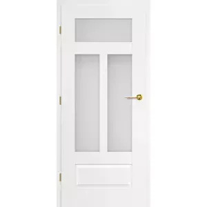 Bílé interiérové dveře Nemézie 9 (UV Lak) - Výška 210 cm