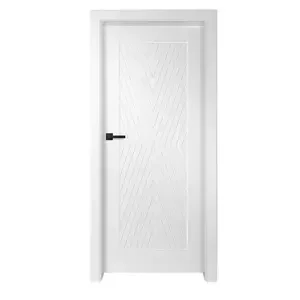 Bílé interiérové dveře Turan 4 (UV Lak) - Výška 210 cm