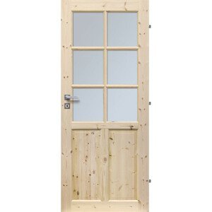 Dřevěné dveře LONDYN 6S (Kvalita B)