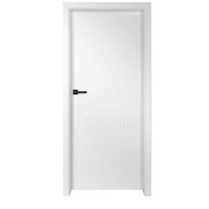 Bílé interiérové dveře MILDA 5 (UV Lak) - Výška 210 cm
