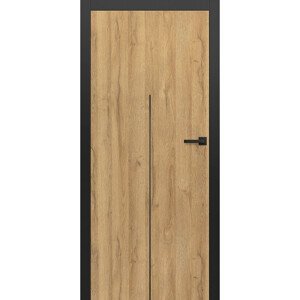 Interiérové dveře Intersie Lux Černá 213 - Výška 210 cm