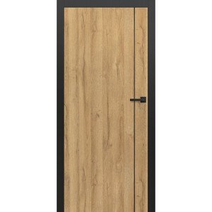 Interiérové dveře Intersie Lux Černá 212 - Výška 210 cm
