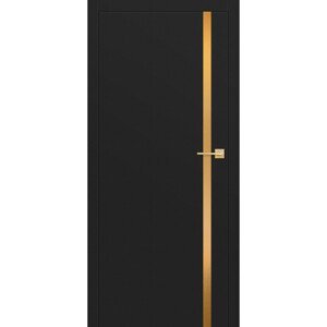 Interiérové dveře Intersie Lux Broušené Zlato 420 - Výška 210 cm