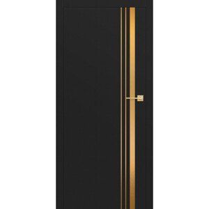 Interiérové dveře Intersie Lux Broušené Zlato 421 - Výška 210 cm