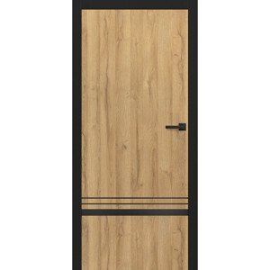 Interiérové dveře Intersie Lux Černá 218 - Výška 210 cm