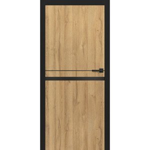 Interiérové dveře Intersie Lux Černá 219 - Výška 210 cm