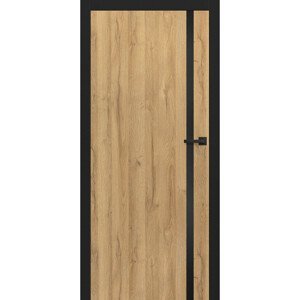 Interiérové dveře Intersie Lux Černá 220 - Výška 210 cm
