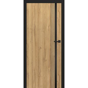 Interiérové dveře Intersie Lux Černá 221 - Výška 210 cm