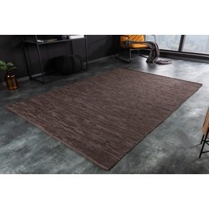 LuxD Designový koberec Tahsin 230 x 160 cm tmavě hnědý
