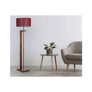 Sofahouse 28675 Designová stojanová lampa Jadey 163 cm bordó závěsné svítidlo
