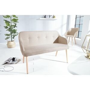 LuxD Designová lavice Sweden přírodní