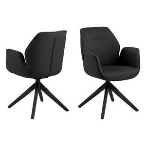 Dkton Designová židle Ariella tmavě šedá - Skladem RP