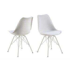 Dkton Designová židle Nasia bílá