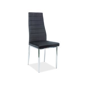 Signal Jídelní židle H237 velvet Barva: Černá