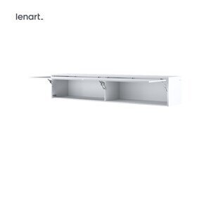 Dig-net nábytek Nástavec pro sklápěcí postel Lenart BED CONCEPT BC-15p | bílý lesk