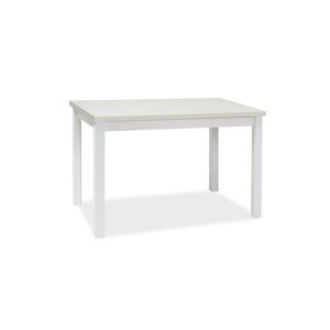 Signal Jídelní stůl ADAM | 100 x 60 cm Barva: dub / bílý mat