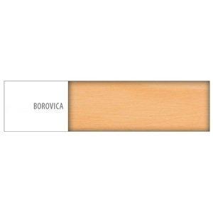 Vitrína - masív KW101 | borovica Dřevo: Borovice
