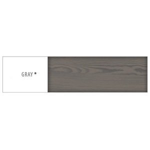 Drewmax Stůl - masiv ST105 | 50cm borovice Moření: Gray