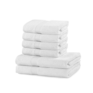 ArtFlhf Sada ručníků MARINA | 6ks Barva: Bílá