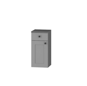 ArtCom Koupelnová skříňka nízká SENJA D30 S/1 | šedá