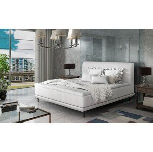 Artelta Manželská postel ASTERIA | 140 x 200 cm Barva: Bílá / Soft 17