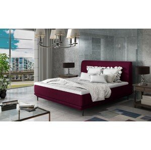Artelta Manželská postel ASTERIA | 140 x 200 cm Barva: Růžová / Mat Velvet 68
