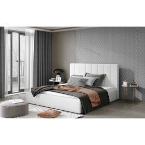 Artelta Manželská postel AUDREY s úložným prostorem | 200 x 200 cm Barva: Bílá / Soft 17