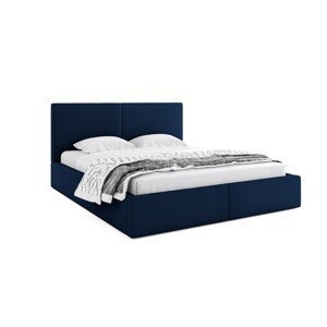 BMS Manželská postel HAILEY | bez matrace 120 x 200 cm Barva: Modrá