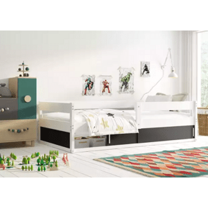 BMS Dětská postel HUGO | 80 x 160 cm Barva: Bílá