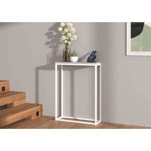 ArtAdrk Příruční stolek LUCAS | bílé nohy Barva: Beton