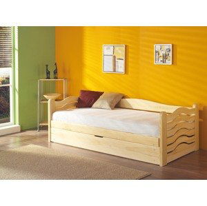 ArtBed Dětská postel OLGA | 90 x 200 cm Provedení: Moření - Barva