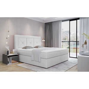 Artelta Čalouněná manželská postel IDRIS | 140 x 200 cm Farebné prevedenie IDRIS: Soft 17