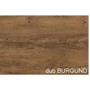 ARTBm PC stolek DUET Barva: dub burgund