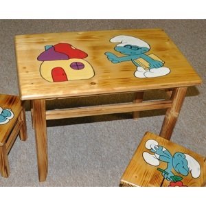 Drewmax Dětský stolek AD232 Provedení: Dětský stolek bez dekoru