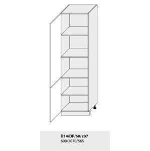 ArtExt Kuchyňská linka Florence - mat Kuchyně: Spodní skříňka D14/DP/60/207/(ŠxVxH) 60 x 207 x 56,5 cm