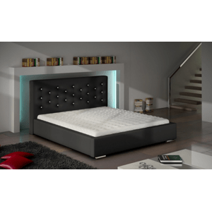ArtMarz Manželská postel SAVANA Crystal Provedení: 140 x 200 cm