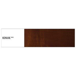 Drewmax Komoda - masiv KD403 / buk Moření: Koniak