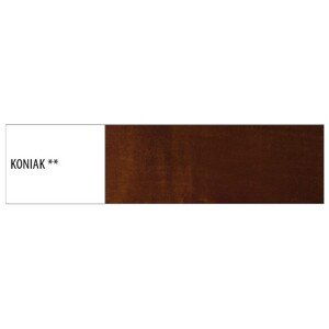 Drewmax Komoda - masiv KD408 / buk Moření: Koniak