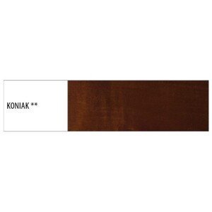 Drewmax Vitrína - masiv KW403 / buk Moření: Koniak