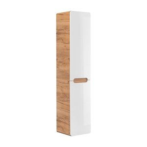 ArtCom Koupelnová skříňka vysoká s košem ARUBA White 804